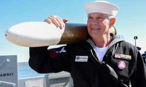USS ALABAMA Battleship event of the Living Histroy Crew