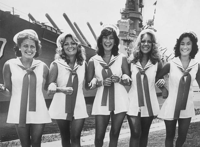USS Alabama Battleship 50 year celebration of Crewmates